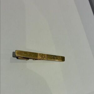 Christian Dior Gold Tie Clip👝